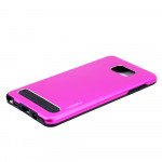 Wholesale Samsung Galaxy Note 5 Aluminum Armor Hybrid Case (HotPink)